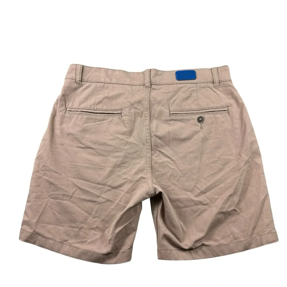 Mugsy Belmonts Mens Brown Performance Chino Shorts 32 7in Inseam K6CNBG